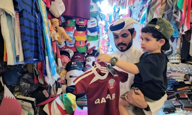سوق واقف وأجواء المونديال